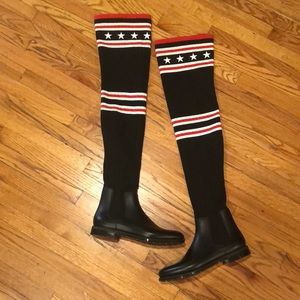 *NEW* GIVENCHY NEVER WORN OVER THE KNEE SOCK BOOTS
